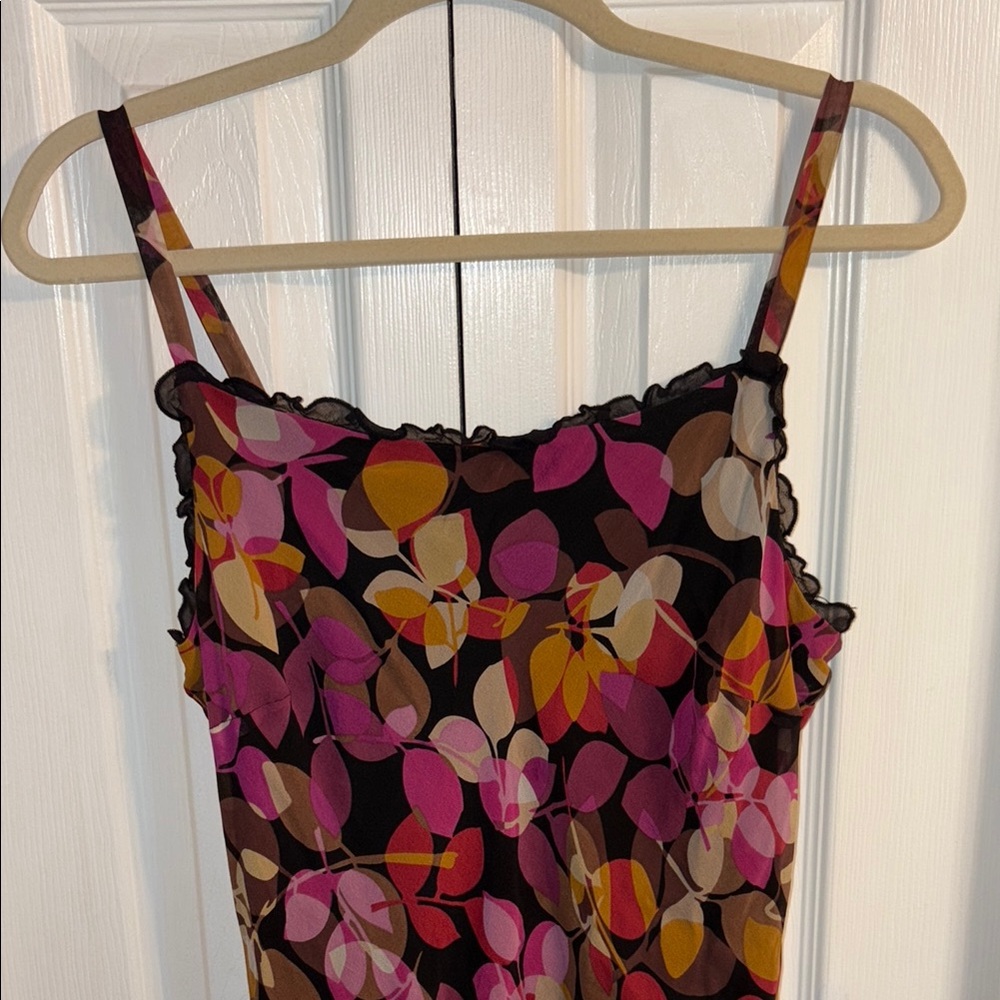 Floral Multicolor Midi Dress - Picture 4 of 10